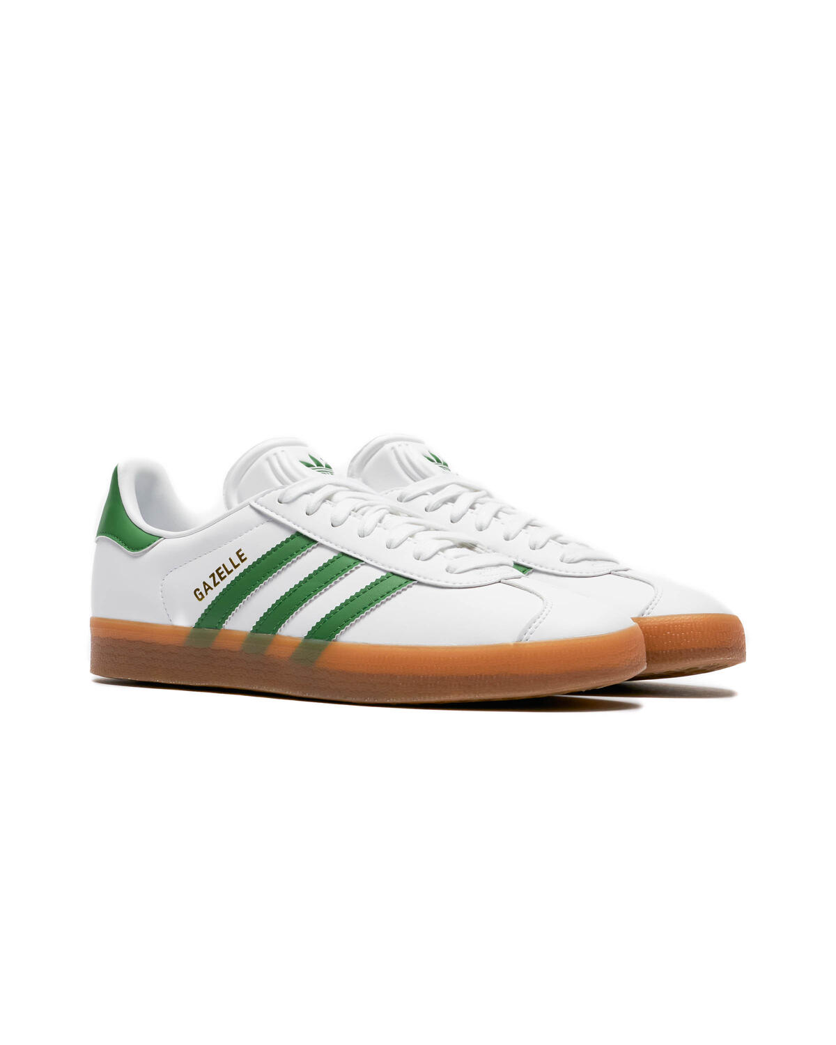 Green hot sale leather adidas